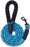 6 FT Dog Leash for Large and Medium Dogs-Blue set of 5