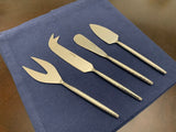 Silver Cheese knives set of 4 Stainless Steel Silver