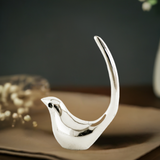 jewelry organizer Silver Bird Ring holder