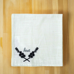 cloth napkin for dinner table set up