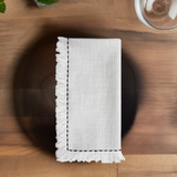 cloth napkin to use at the dinner table