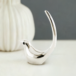 Silver Bird Ring Holder Jewelry -Jewelry Organizer