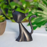 Vibhsa Cat Ring Holder (Black)