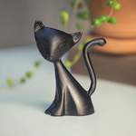 Vibhsa Cat Ring Holder (Black)