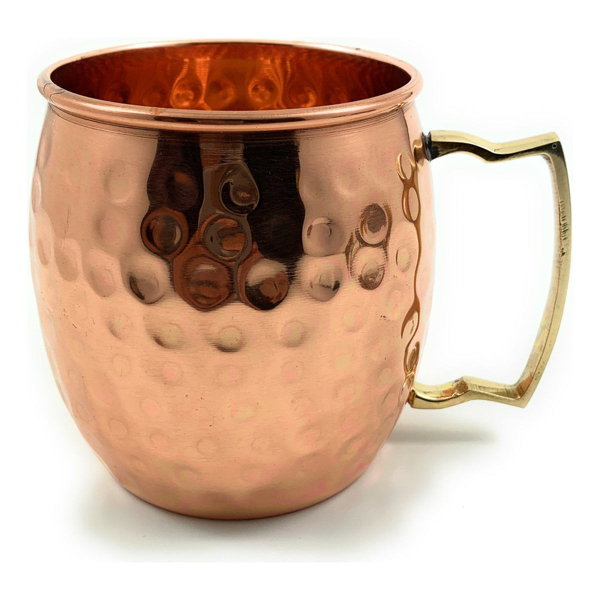 Vibhsa Hammered Moscow Mule Mugs, Set of 2