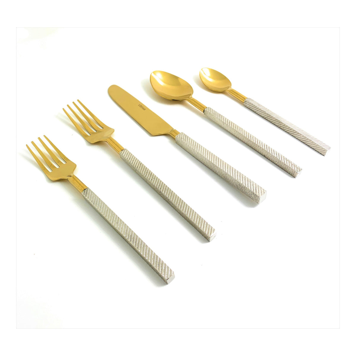 Vibhsa Modern Stainless Steel Flatware Set of 20 PC
