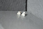 triangular studs earrings for women 14k gold