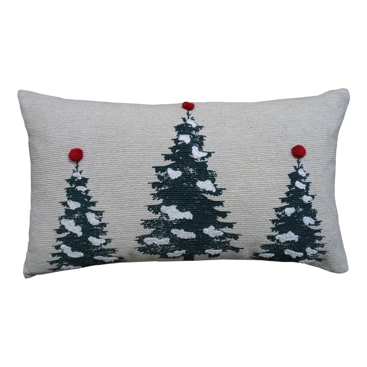 Vibhsa Christmas Throw Pillow for couch 14" x 24"