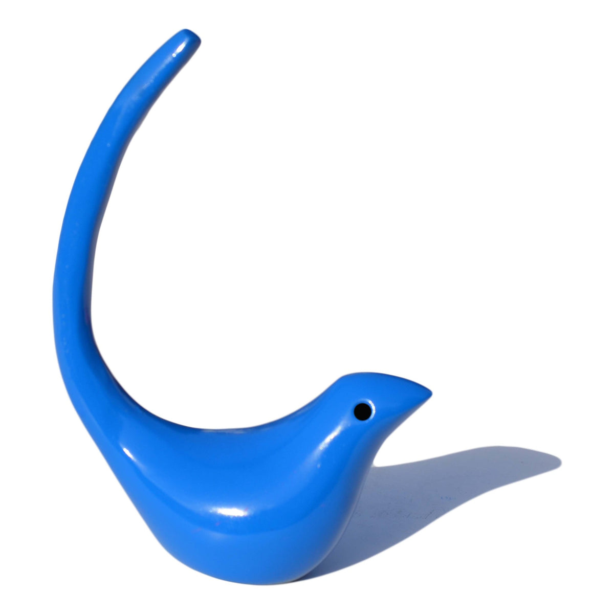 Vibhsa Gifts Bird Ring Holder Jewelry (Blue)