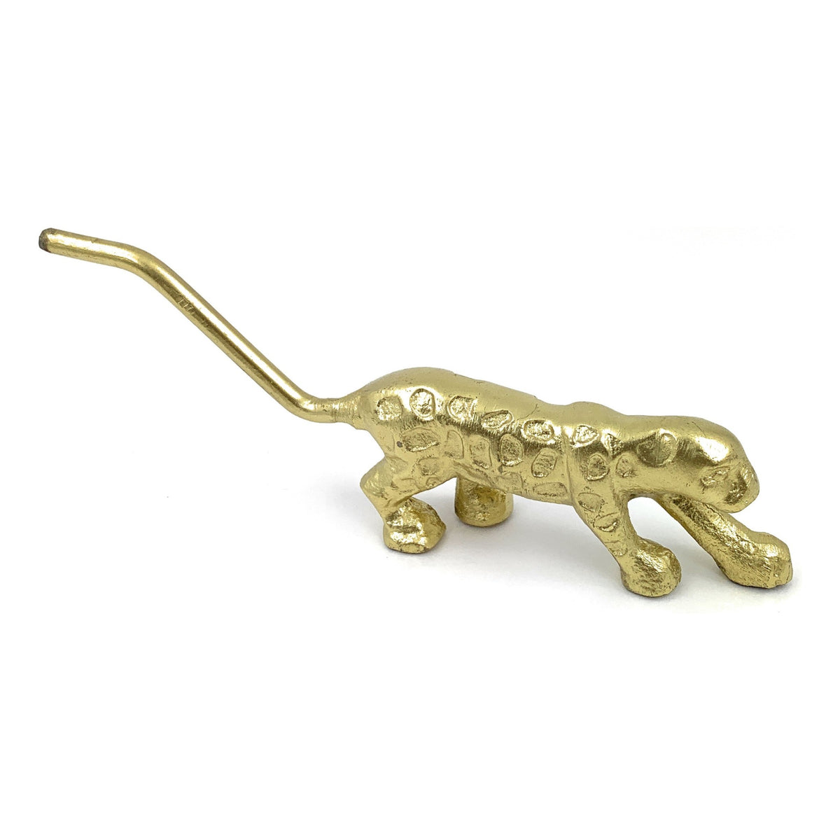 Vibhsa Handcrafted Cheetah Figurine (Gold)