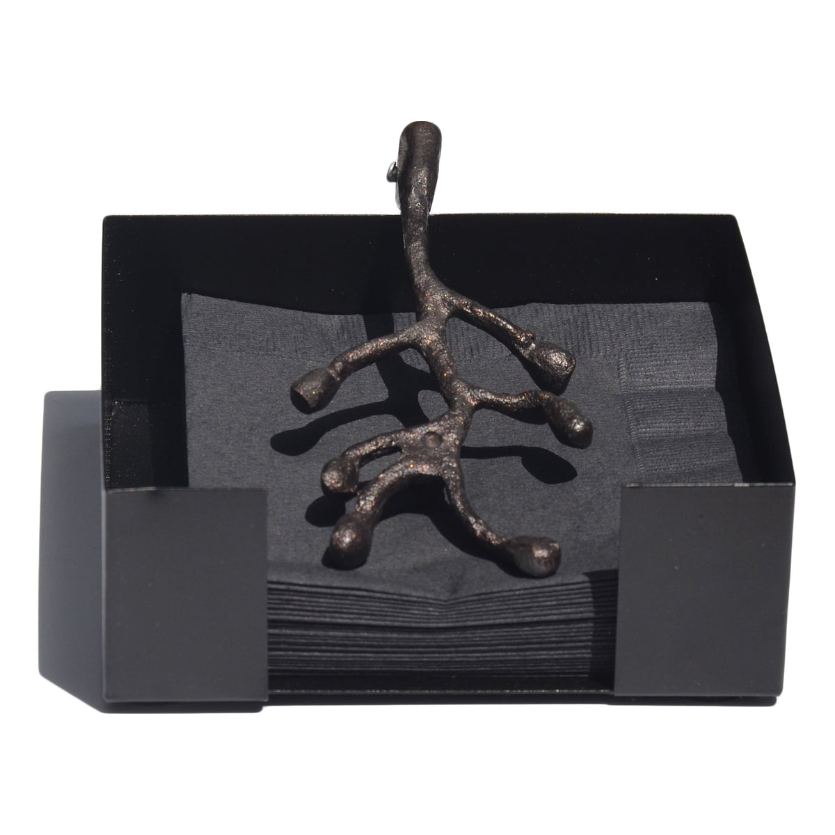 Vibhsa Napkin Holder Dining Decor and Housewarming Gift (Antique)