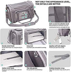 Airline Approved Pet Carrier Bag (Grey) 20"