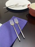 Vibhsa Stainless Steel Dinner Forks Set of 6 Pieces