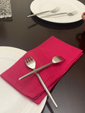 Vibhsa Stainless Steel Dinner Forks Set of 6 Pieces