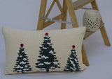 Christmas Throw Pillow for couch 14" x 24"
