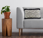 Tufted Decorative Pillow for Living Room 16"x 22"
