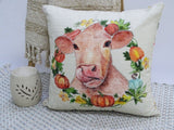 Thanks giving decorative throw pillow with insert