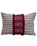 Christmas Throw Pillow- HoHoHo 14" x 24"