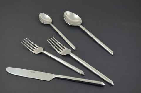 Ebern Designs Vittoriana Stainless Steel Flatware Set - Service for 8