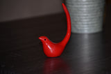 Vibhsa Gifts Bird Ring Holder Jewelry(Red)