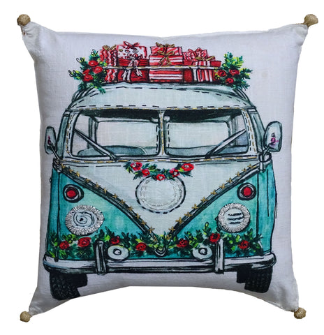 Christmas pillow cover cases for sofa and accents chair