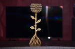 Golden Tree Hurricane Candle Holder - Vibhsa