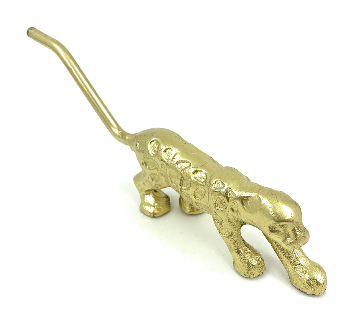 Vibhsa Handcrafted Cheetah Figurine (Gold)