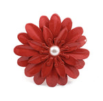 Vibhsa Red Floral Set of 4 Napkin Rings