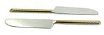 Vibhsa Golden Silverware Dinner Knives set of 6