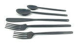 VIBHSA 20-PC Black Silverware Set (Service for 4)