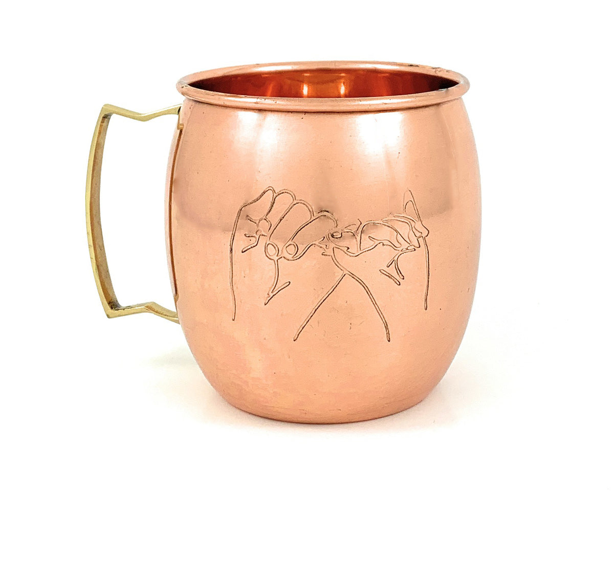 Vibhsa Moscow Mule Copper Mugs Set of 2