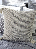 Chicos Home Throw Pillow Cover Beige Woven - Vibhsa