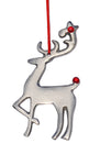Reindeer Christmas Ornament set of 4