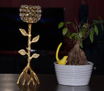 Golden Tree Hurricane Candle Holder - Vibhsa