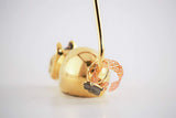Vibhsa Mouse Ring Holder for Heavy Rings (Golden) - Vibhsa