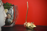 Vibhsa Mouse Ring Holder for Heavy Rings (Golden) - Vibhsa