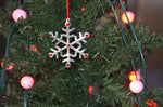 Snowflake Christmas Tree Ornament Decorations Set of 8 - Vibhsa